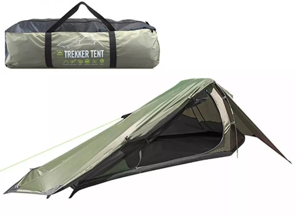 Summit Pinnacle Eiger Trekker Tent Green/Black 1 Person