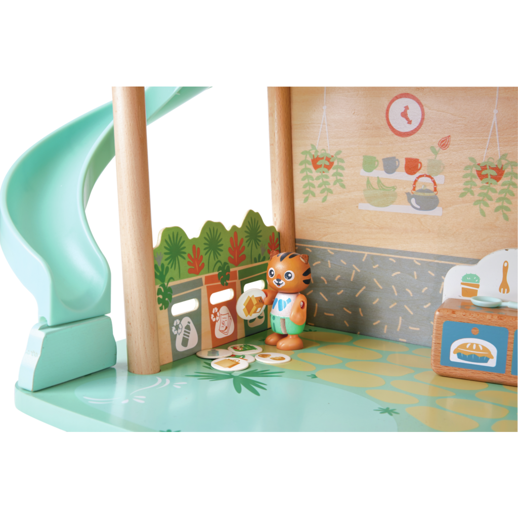 Hape Green Planet Explorers Tigers’ Jungle House