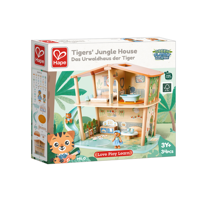 Hape Green Planet Explorers Tigers’ Jungle House